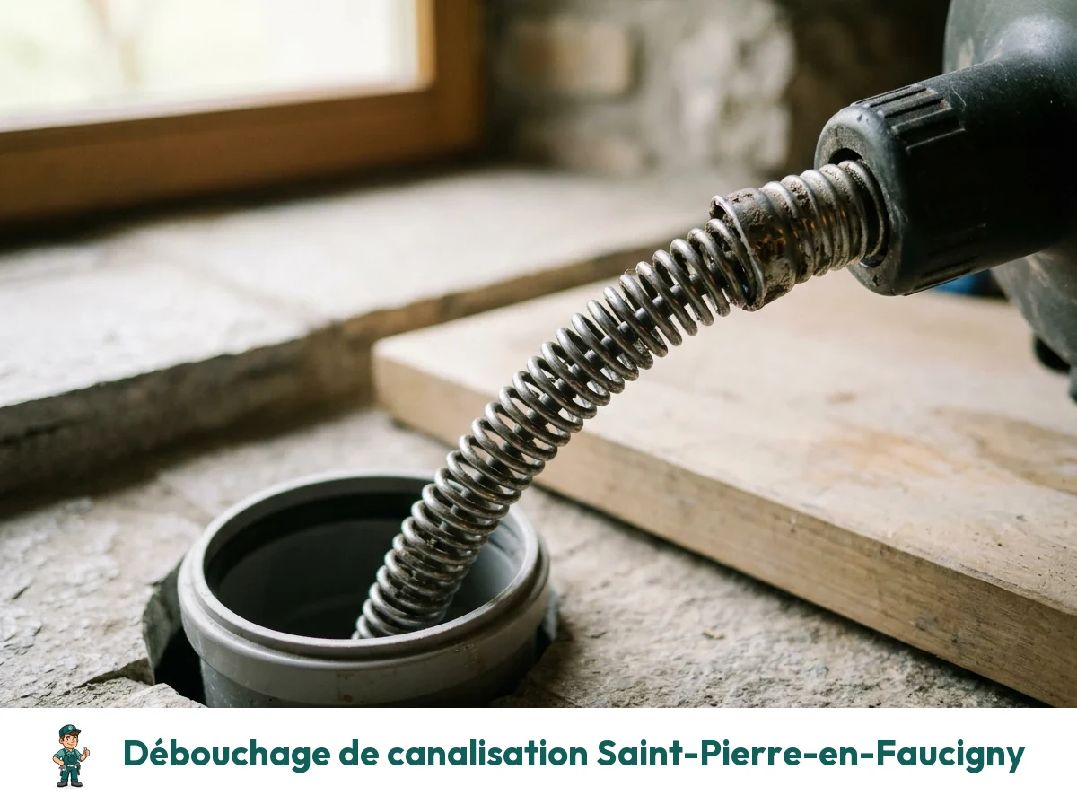 Débouchage de canalisation à Saint-Pierre-en-Faucigny
