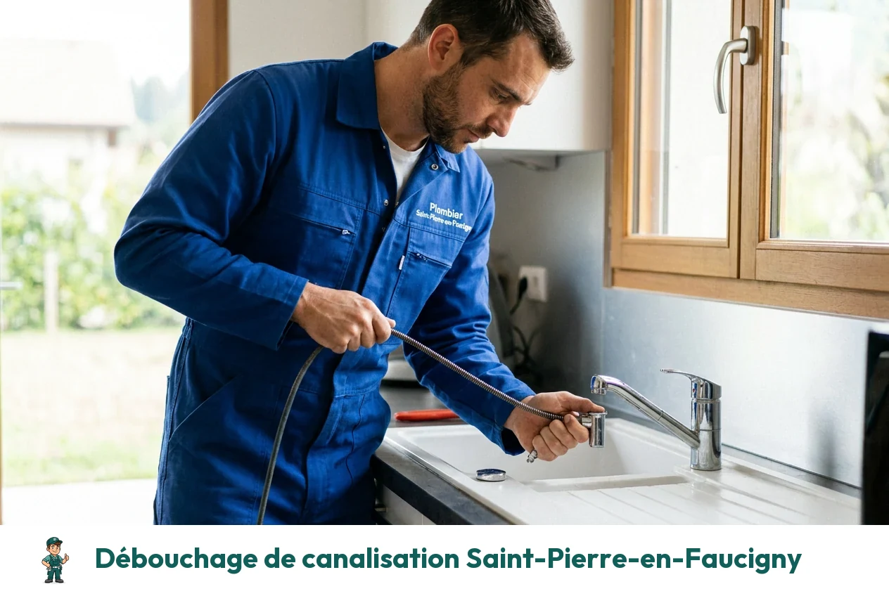 Débouchage de canalisation à Saint-Pierre-en-Faucigny