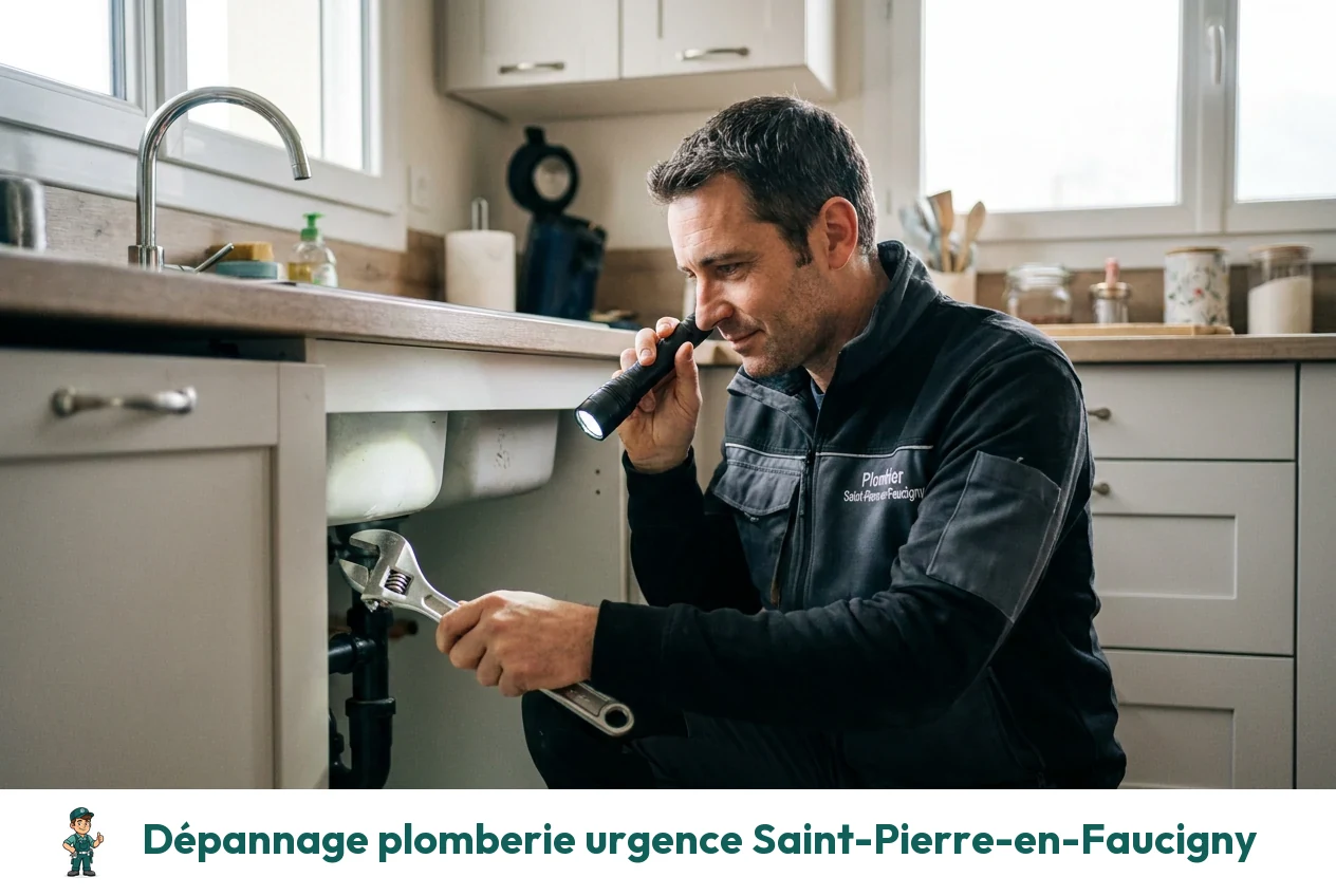 Dépannage plomberie urgence à Saint-Pierre-en-Faucigny