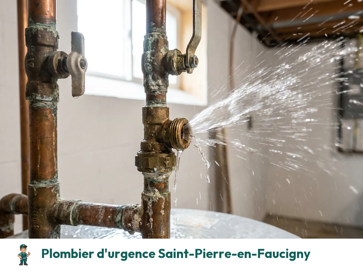 Plombier d'urgence à Saint-Pierre-en-Faucigny