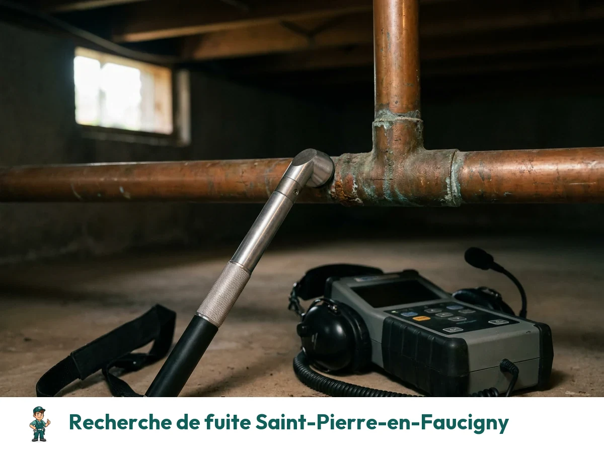 Recherche de fuite à Saint-Pierre-en-Faucigny
