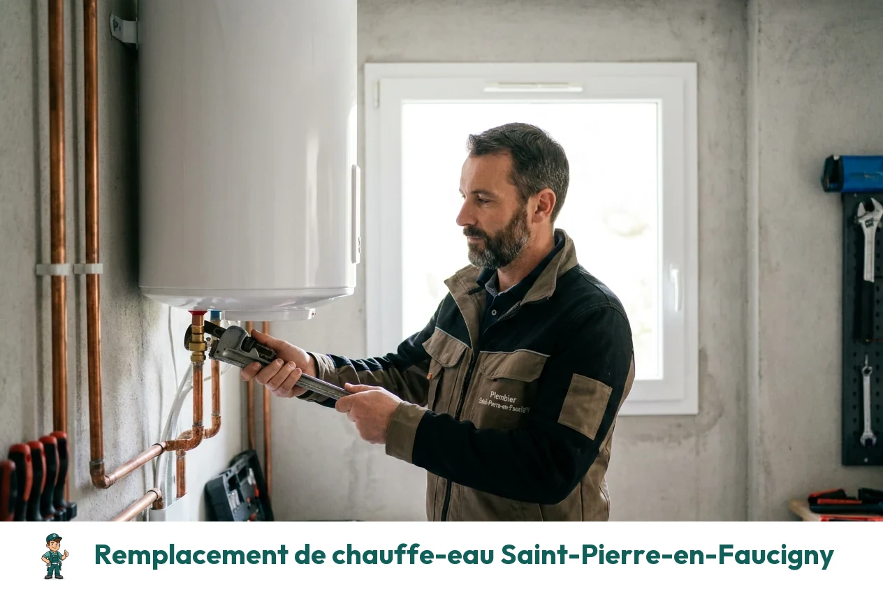 Remplacement de chauffe-eau à Saint-Pierre-en-Faucigny
