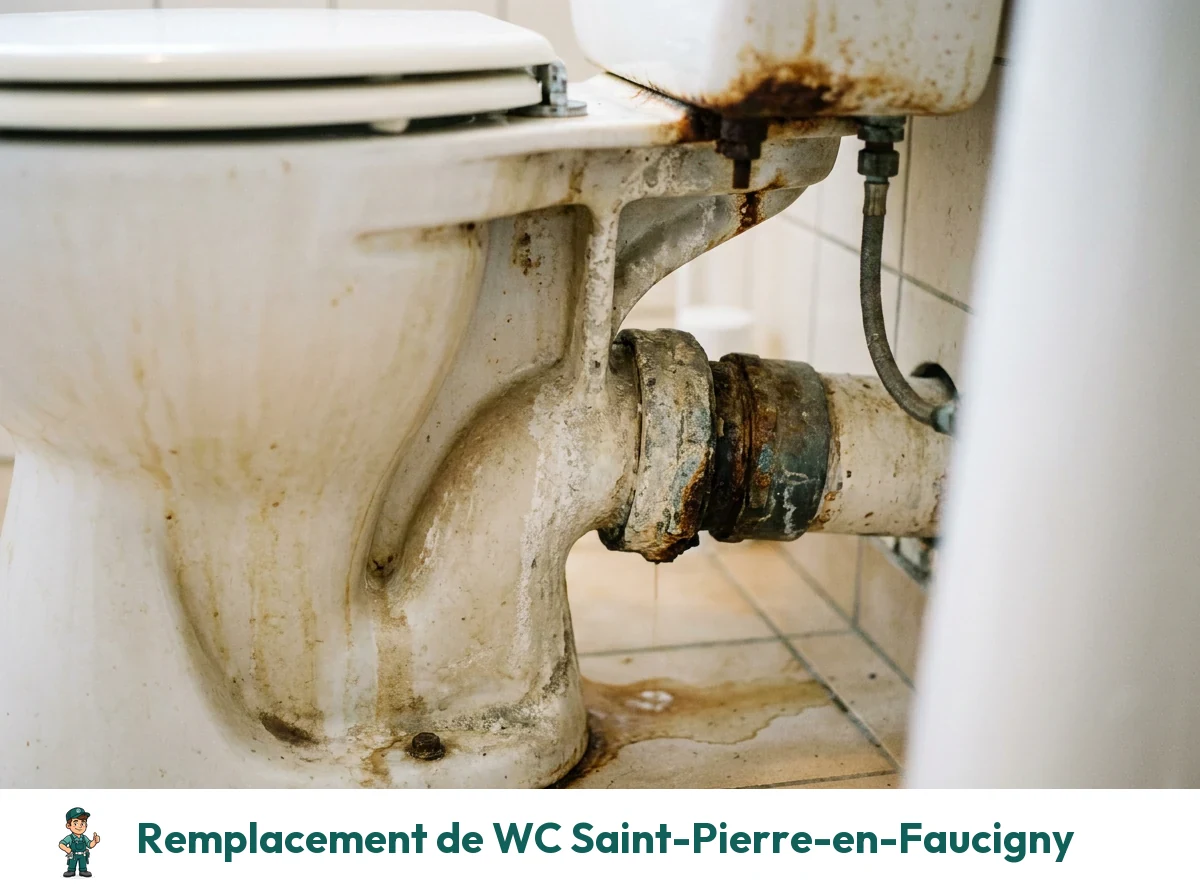 Remplacement de WC à Saint-Pierre-en-Faucigny