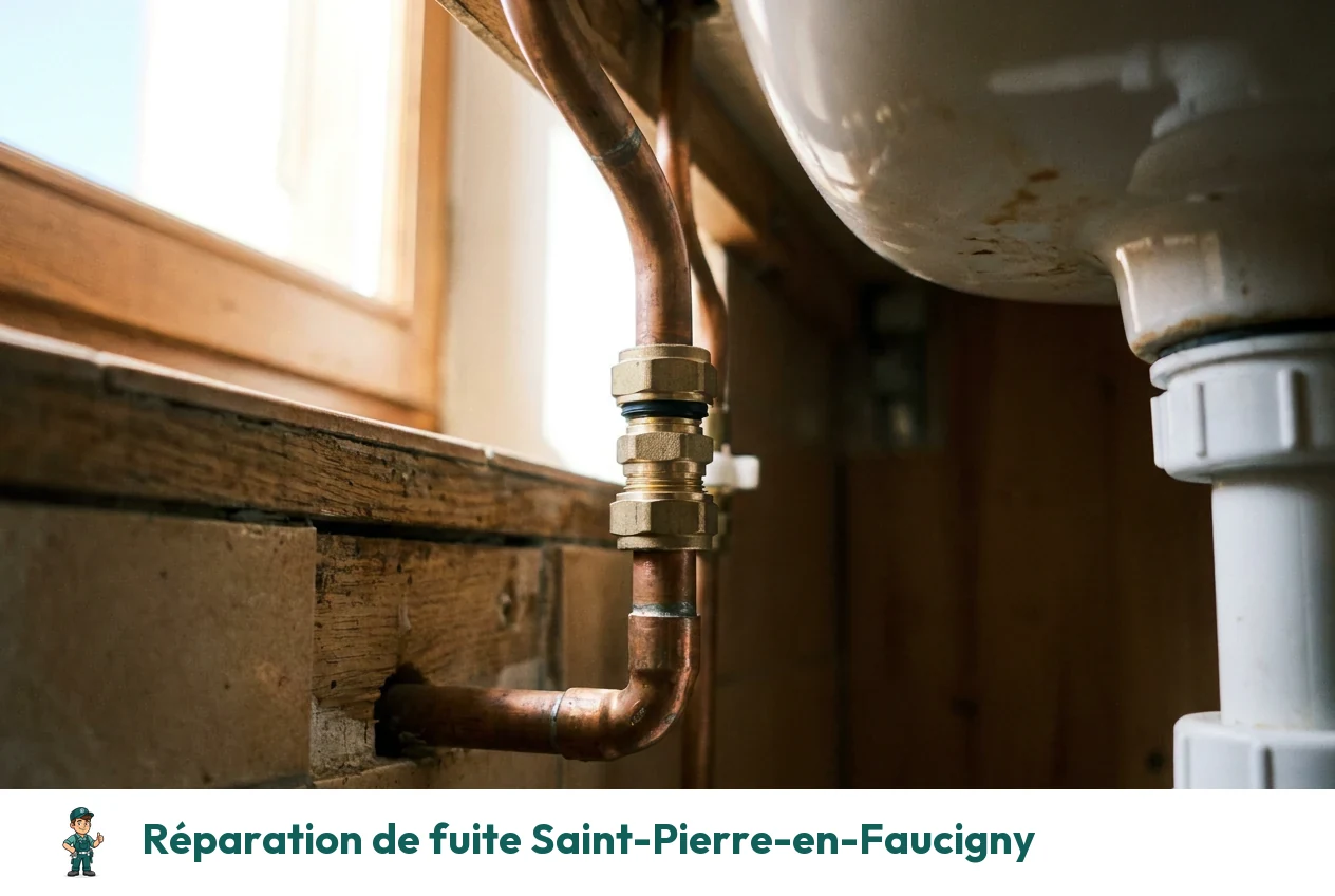 Réparation de fuite à Saint-Pierre-en-Faucigny