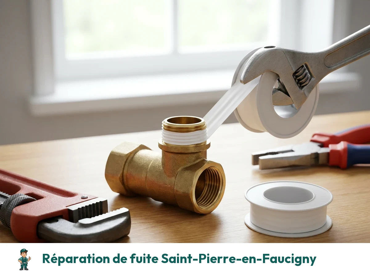 Réparation de fuite à Saint-Pierre-en-Faucigny